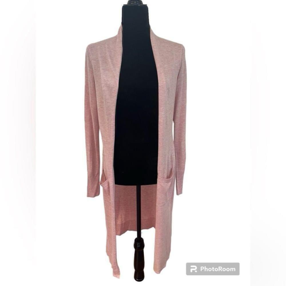 Ricki's Light Pink Open Front Cardigan Size XS
